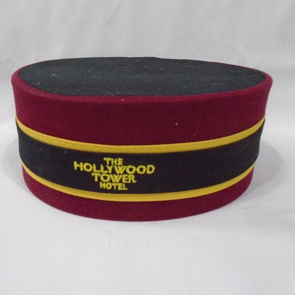 Disney Park The Hollywood Tower of Terror Hotel Bellhop Hat Adult Size - Picture 1 of 3